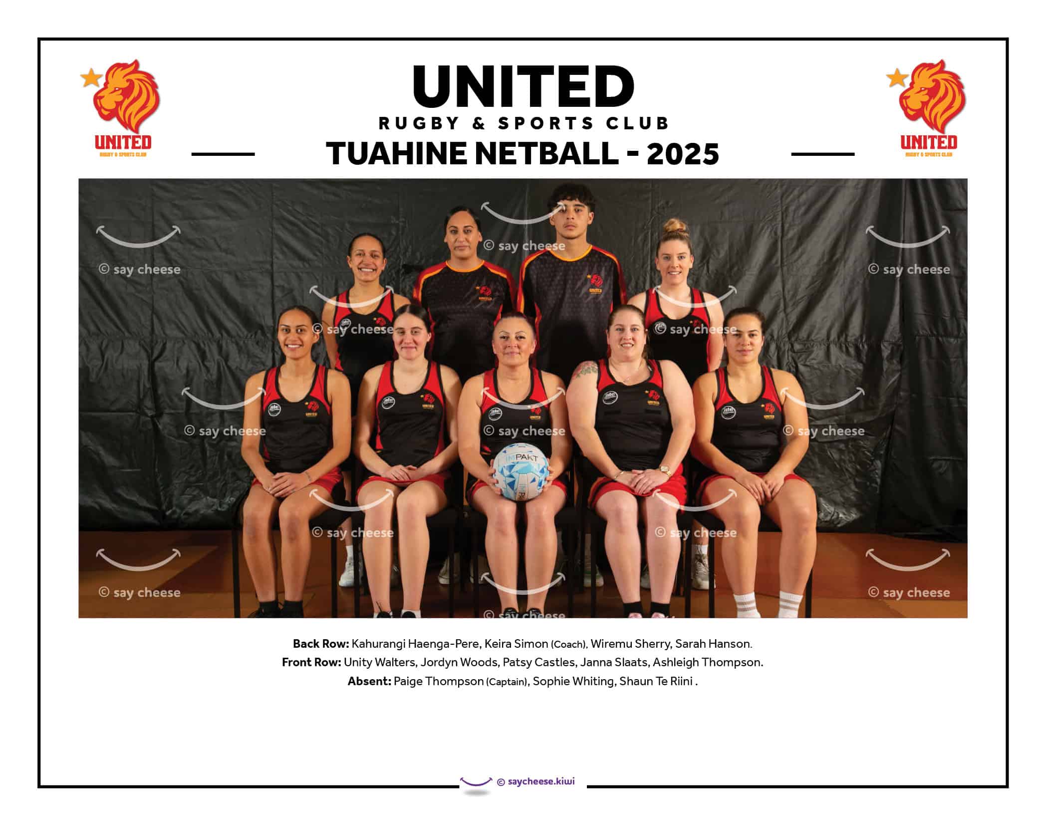 2025 United Tuahine Netball [2025UNTDNETTUA]