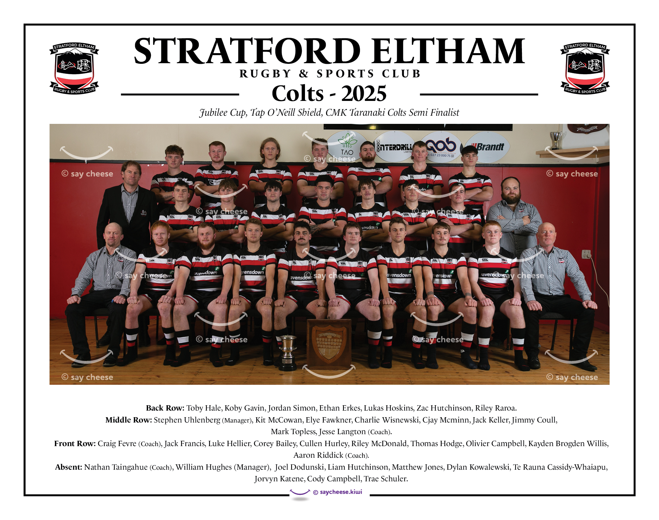 2025 Stratford Eltham Colts